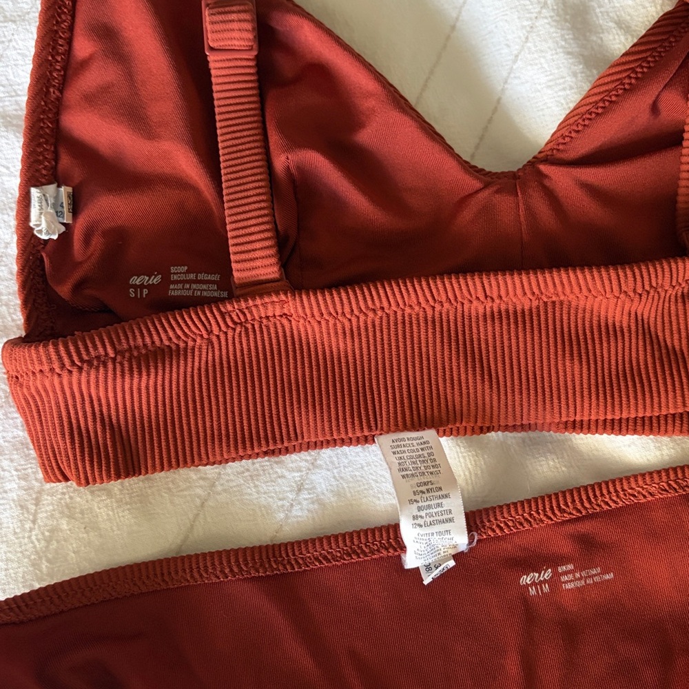 aerie Scoop Bikini Top & Bottom - Picture 3 of 3